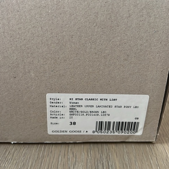 Golden Goose Hi Star Sneaker - Picture 6 of 6